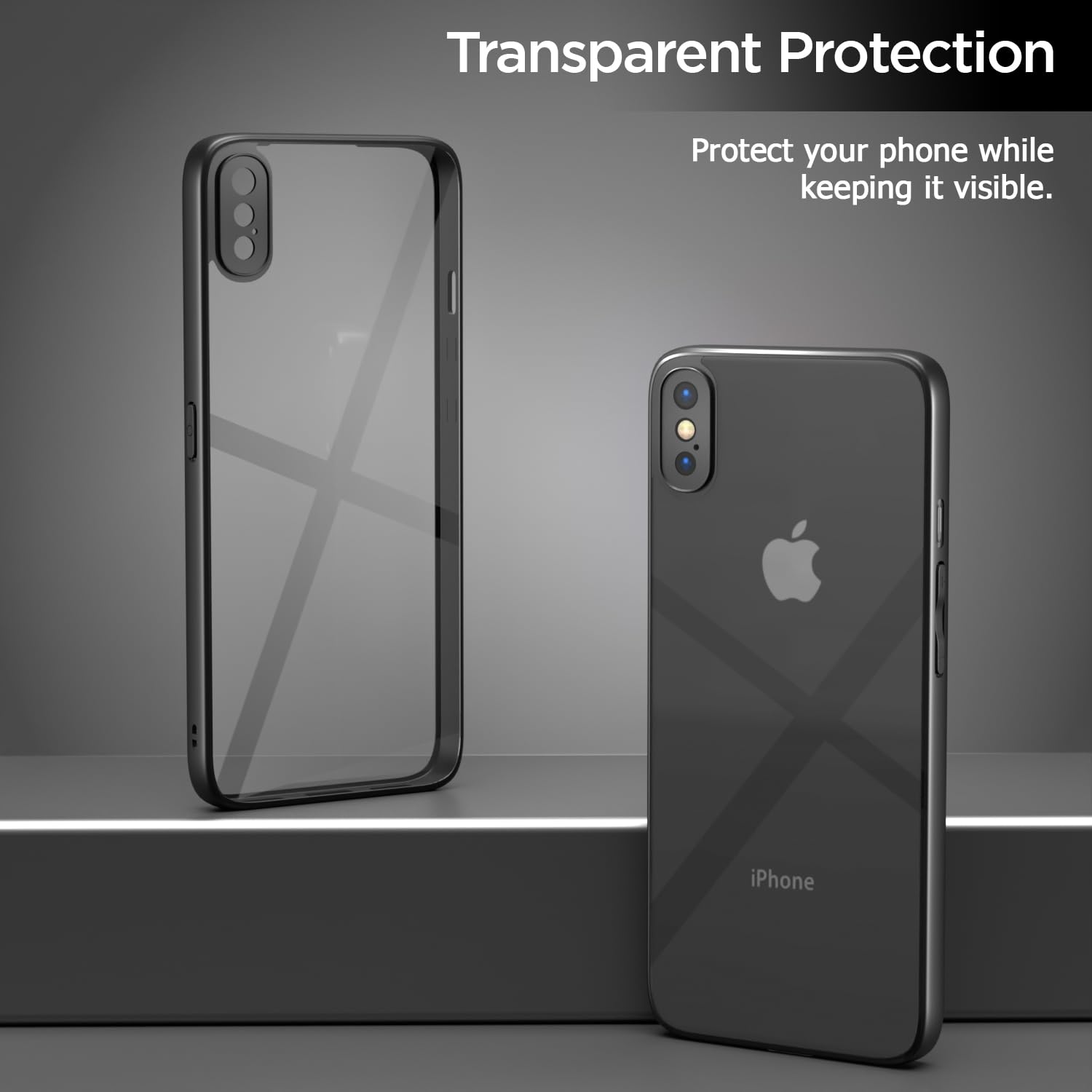 Pikkme iPhone X/XS Eagle 2.0 Back Cover (Black)