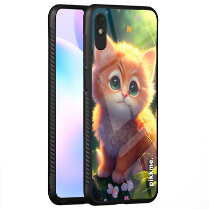 Pikkme Redmi 9A/9i/9A Sport Cat phone cover