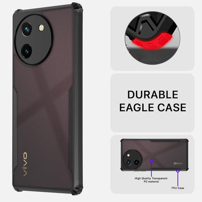 Black back cover for Vivo T3x/Y200i 5G – Pikkme – photo 5