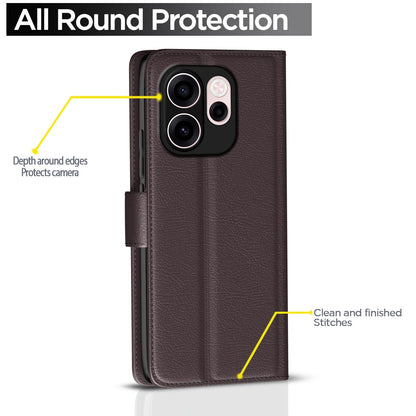 Pikkme Oppo Reno 15C 5G coffee flip cover – photo 4
