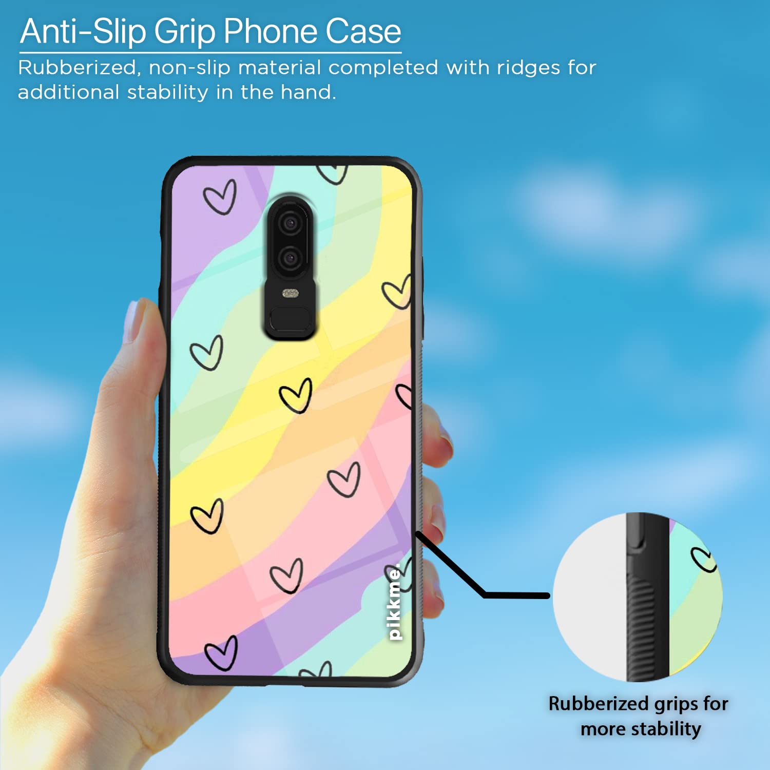 Pikkme Hybrid mobile cover for OnePlus 6 – photo 4