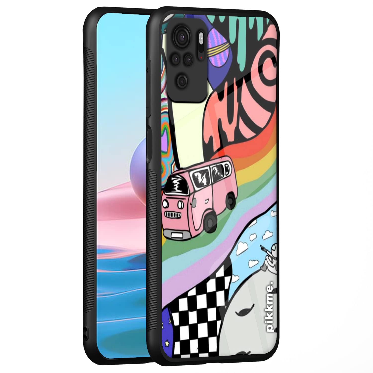 Pikkme Redmi Note 10/Note 10s Hybrid mobile cover