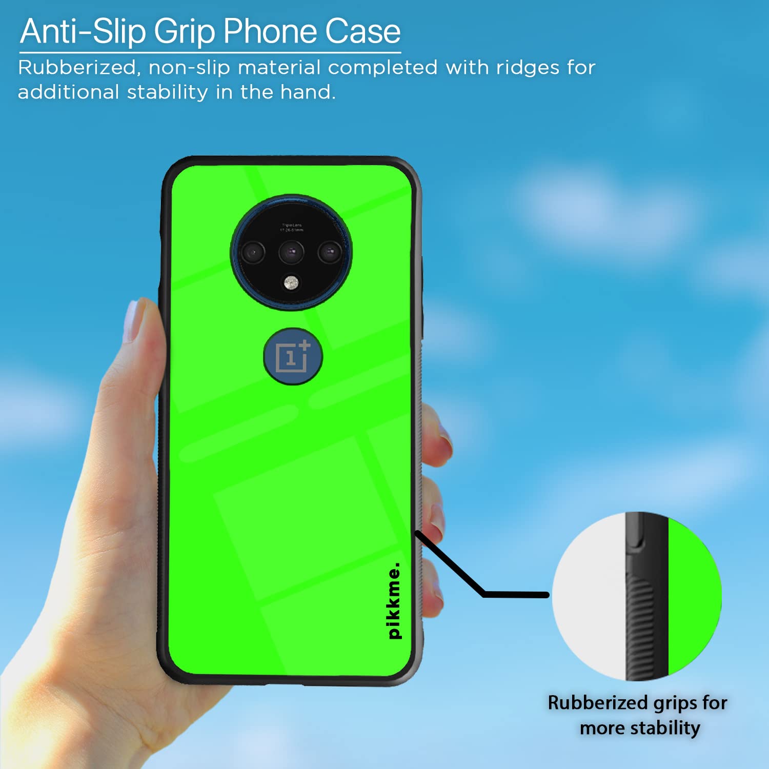 Pikkme OnePlus 7T Hybrid mobile back cover – photo 5