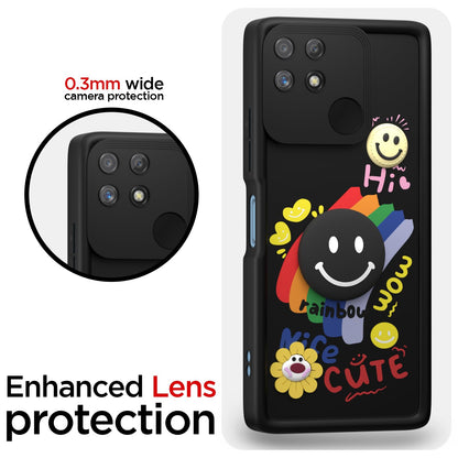Pikkme Realme Narzo 50A Soft Silicone black phone cover – photo 5