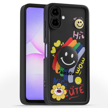 Pikkme Samsung F70e 5G/M07/F07/A07/A07 5G black back cover