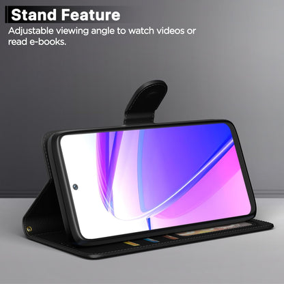 Itel P55 5G Wallet flip cover in black by Pikkme – photo 3