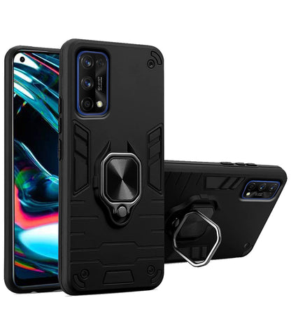 Realme 7 Pro D5 Tough Armor phone cover in black by Pikkme