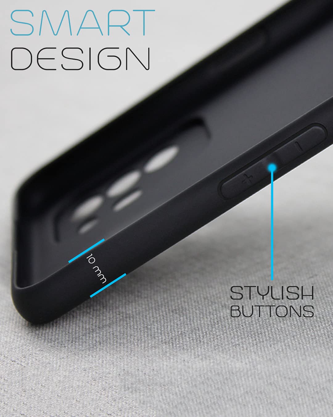 Pikkme Samsung M42 black mobile back cover – photo 4