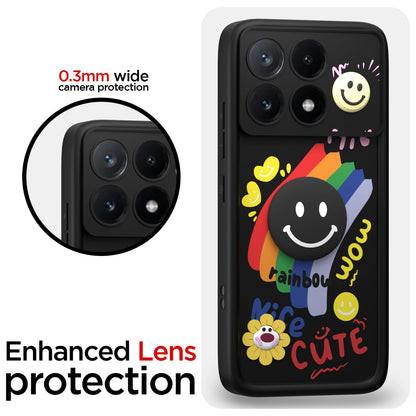 Pikkme Poco X6 Pro 5G black back cover – photo 5