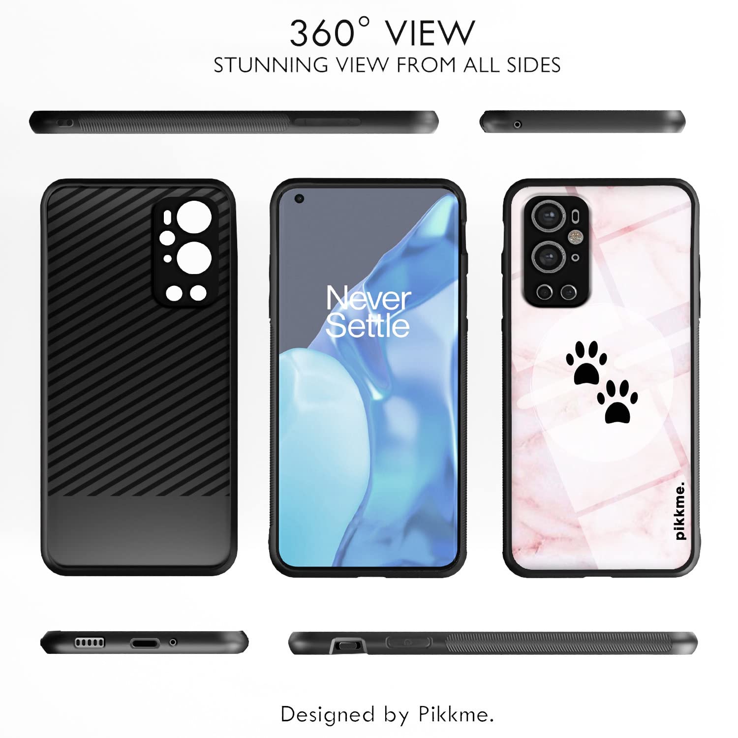 Pikkme OnePlus 9 Pro Hybrid mobile back cover – photo 2