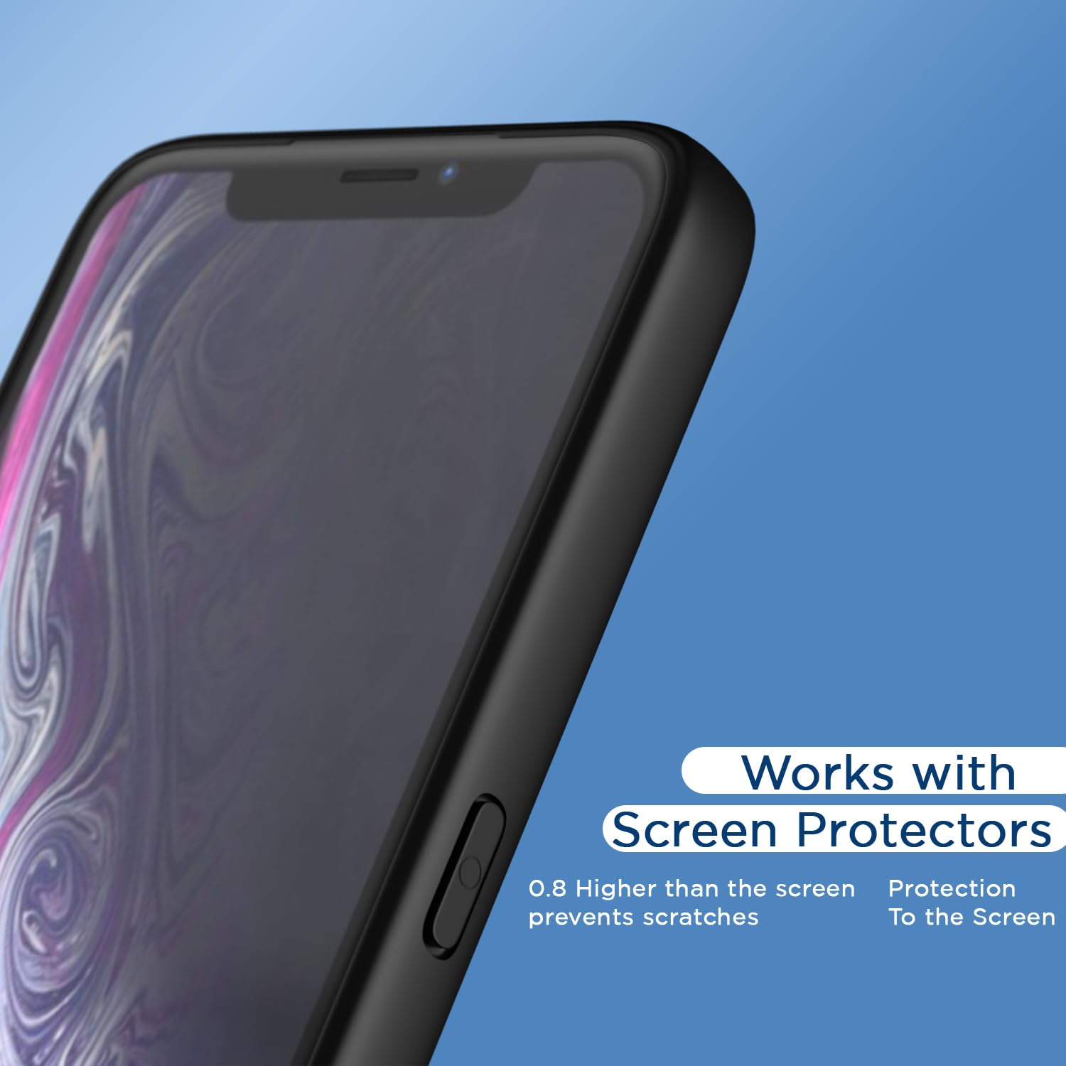 iPhone XR mobile cover in black by Pikkme – photo 7