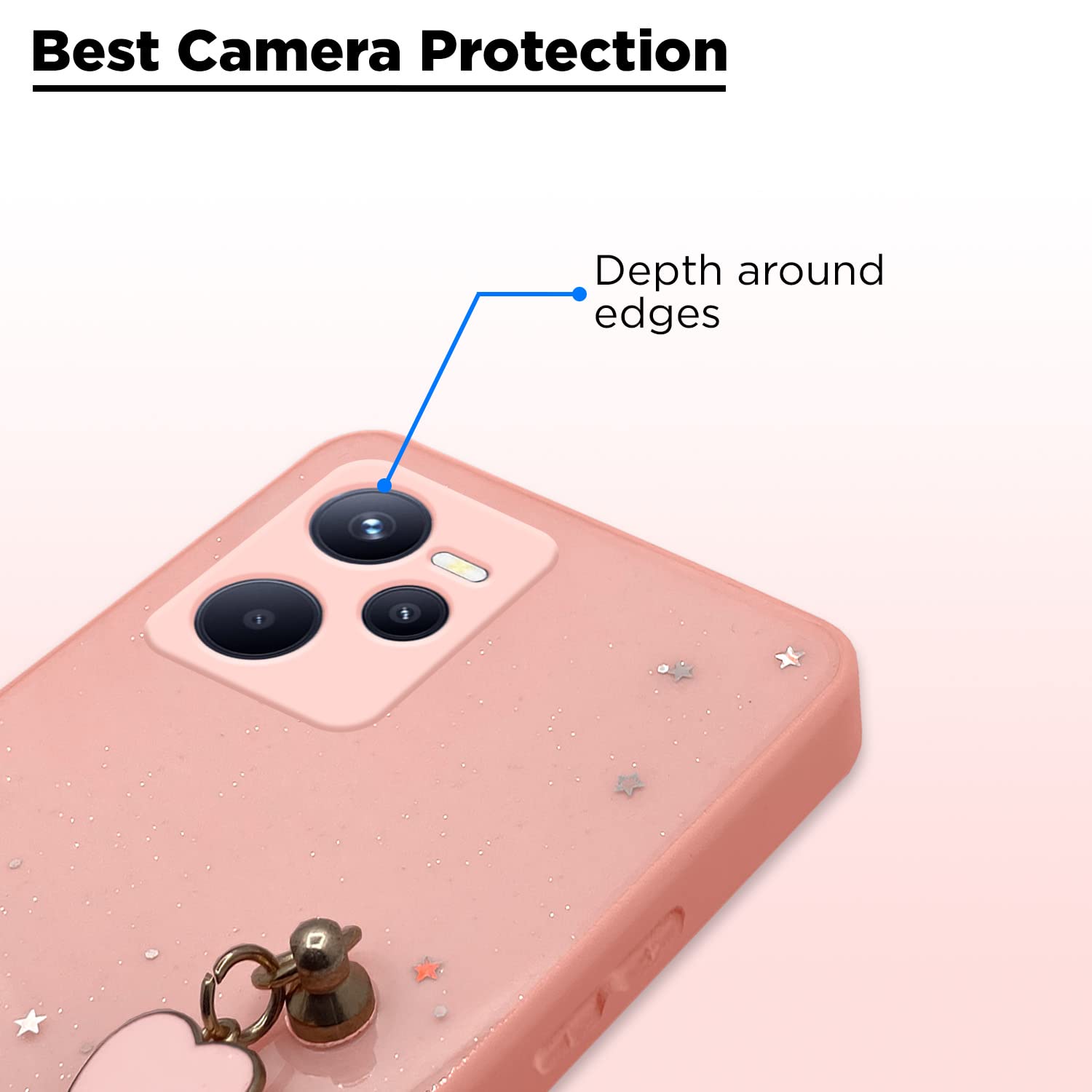 Realme C35 phone cover in pink by Pikkme – photo 2
