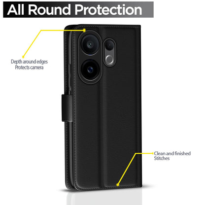 Pikkme Vivo X200 FE 5G Wallet black wallet flip cover – photo 4