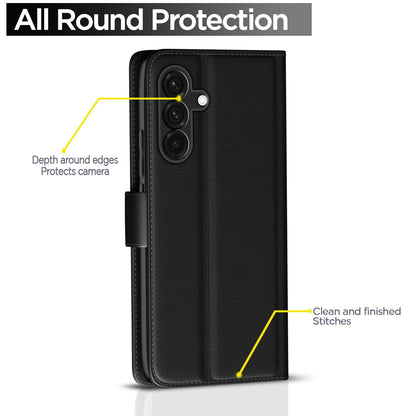 Black Wallet flip case for Samsung A56 5G – Pikkme – photo 4