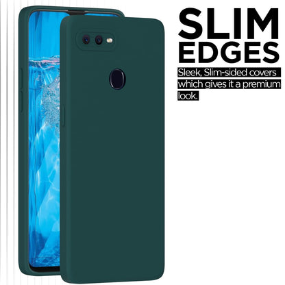 Green Liquid Silicone mobile cover for Oppo F9 Pro/Realme 2 Pro/Realme U1 – Pikkme – photo 7