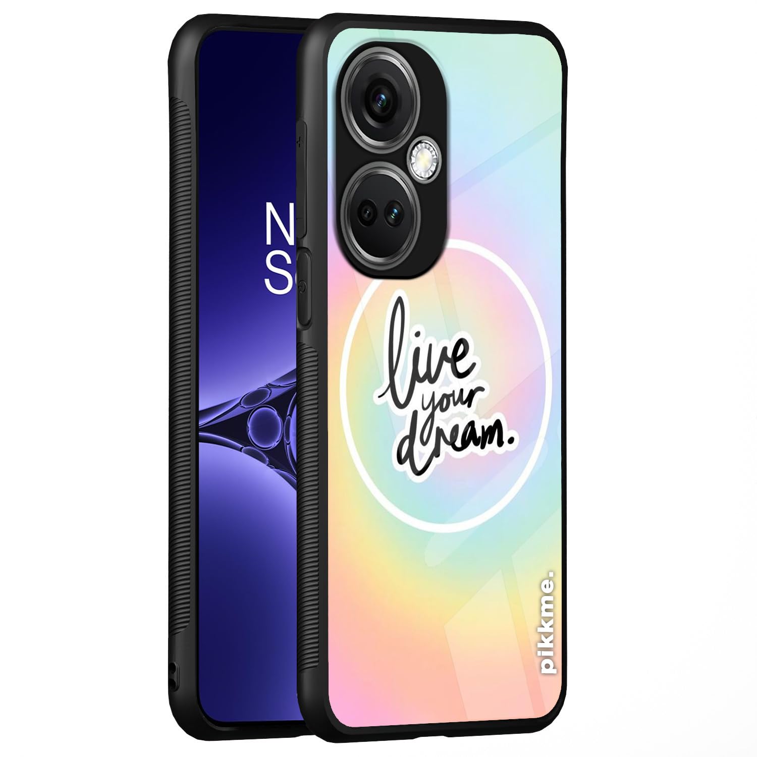Pikkme OnePlus Nord CE 3 5G Hybrid mobile back cover