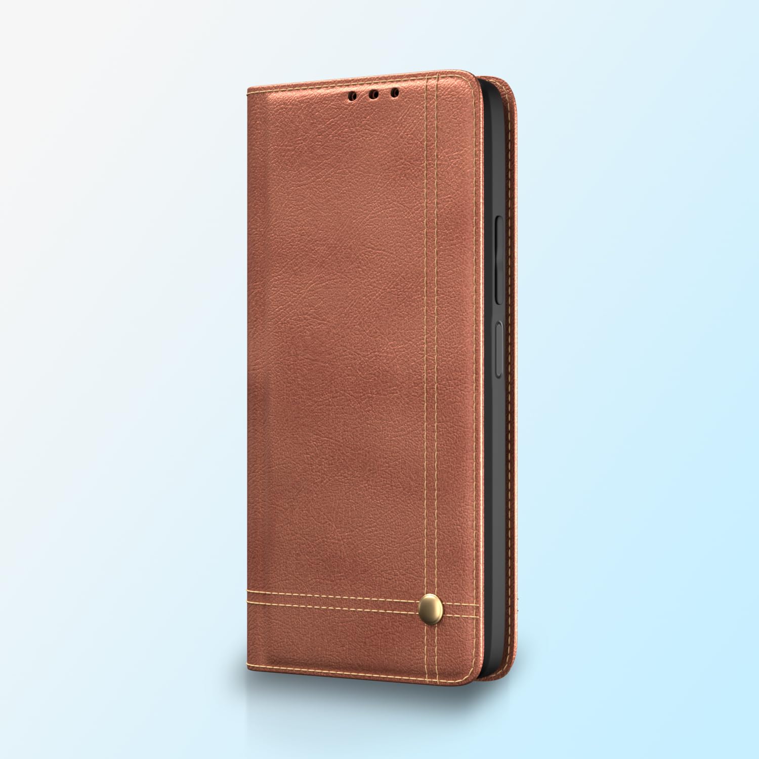 Pikkme brown mobile flip cover for Vivo T4x 5G – photo 6