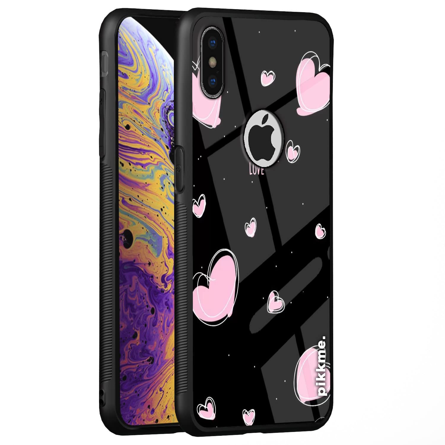 Pikkme iPhone X/XS Hybrid mobile cover