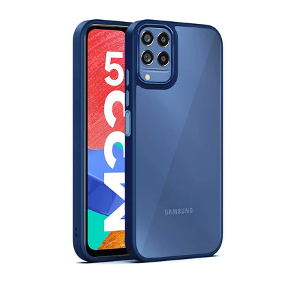Samsung M33 5G phone cover in blue by Pikkme