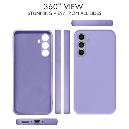Purple Liquid Silicone phone cover for Samsung A34 5G – Pikkme – photo 3