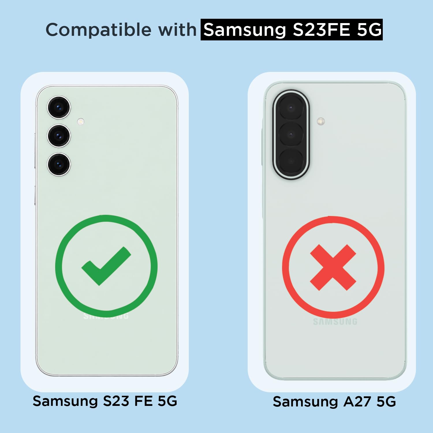 Pikkme transparent PC-TPU mobile cover for Samsung S23 FE 5G – photo 4