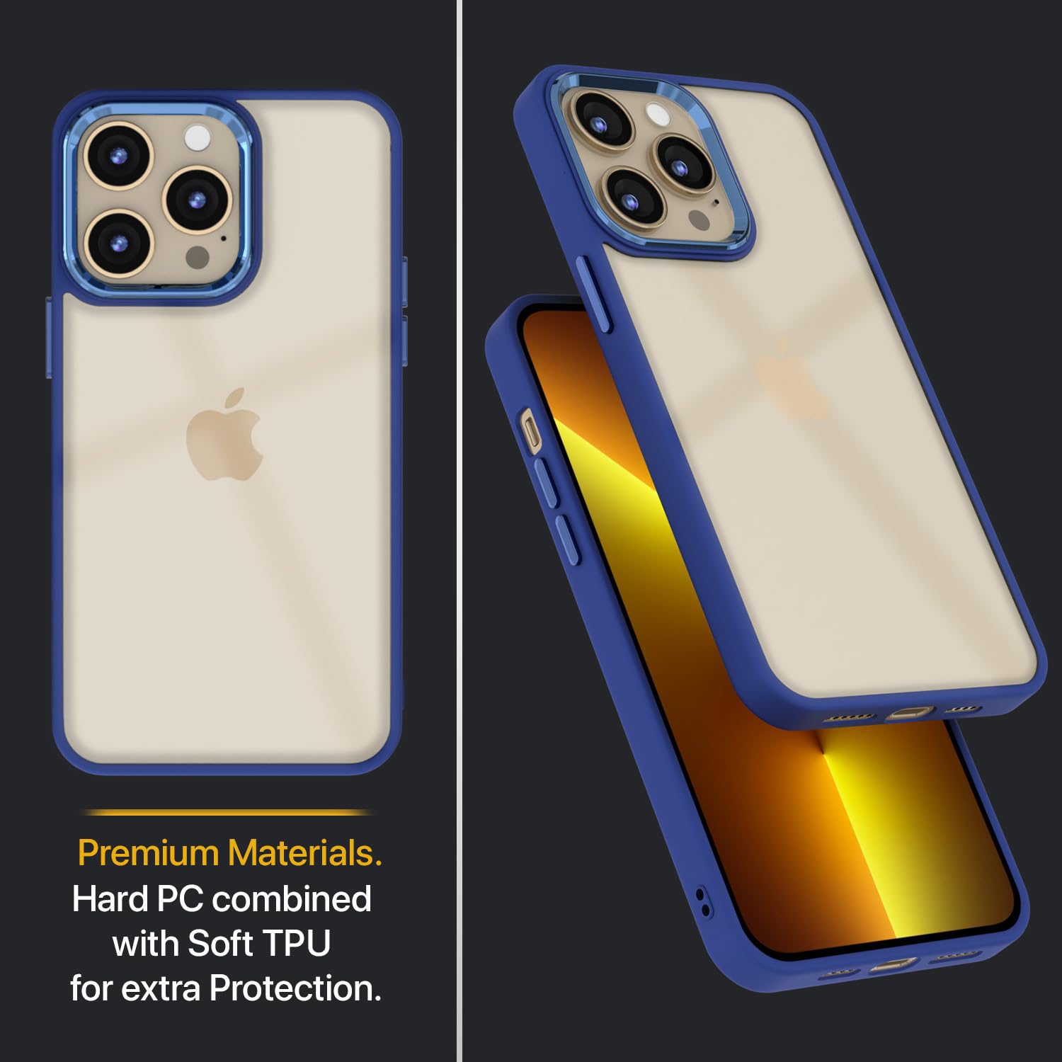 Pikkme dark blue back cover for iPhone 13 Pro Max – photo 4
