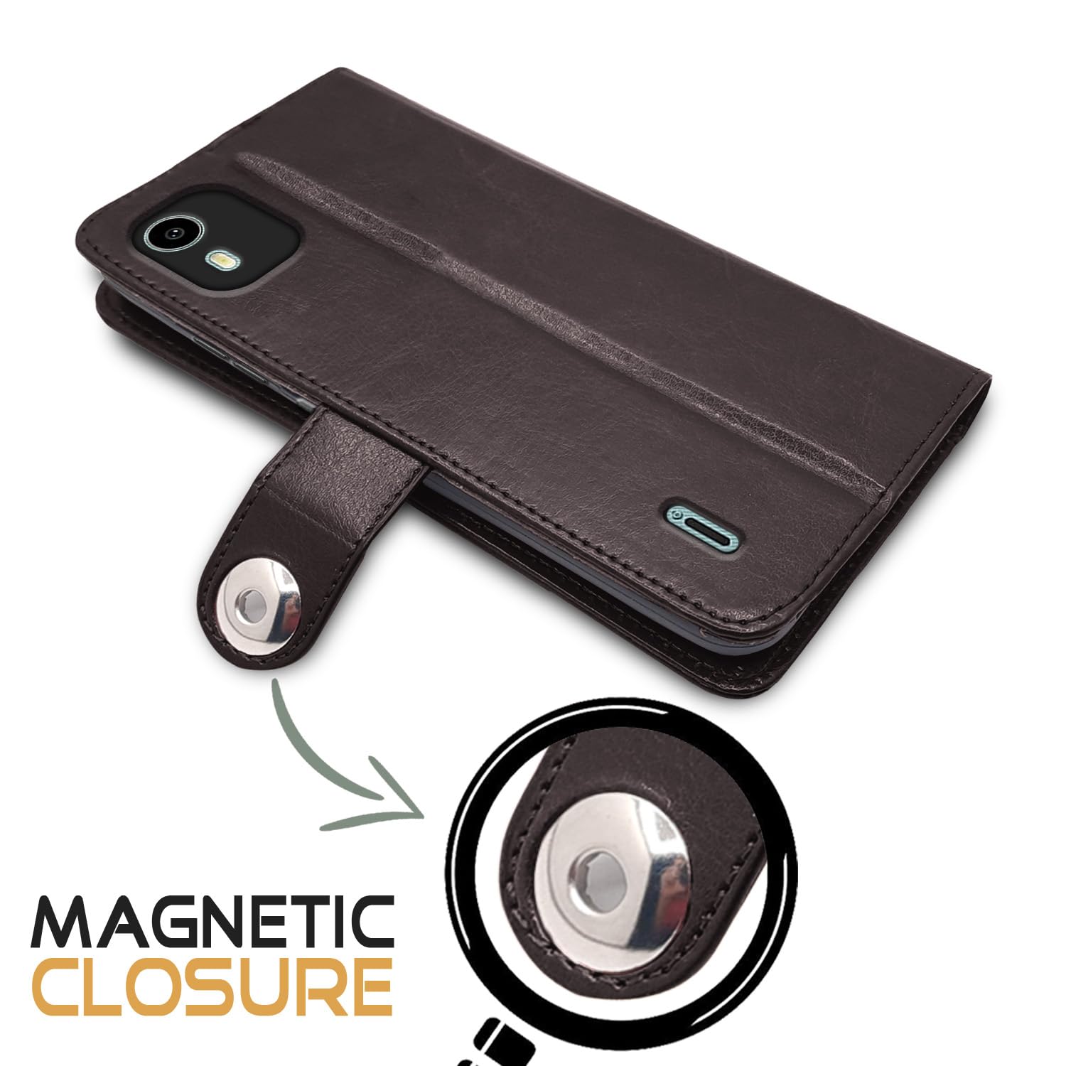 Coffee Button mobile flip cover for Nokia C12/C12 Pro – Pikkme – photo 4
