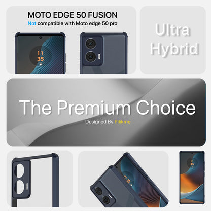 Pikkme Moto Edge 50 Fusion/G96 5G Clear blue phone cover – photo 3