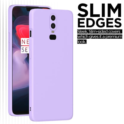 Pikkme purple Matte mobile back cover for OnePlus 6 – photo 7