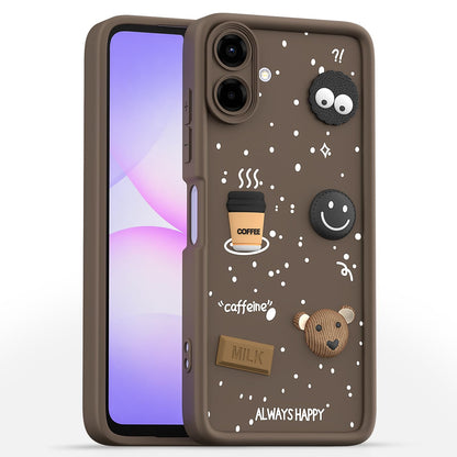 Brown mobile cover for Samsung F70e 5G/M07/F07/A07/A07 5G – Pikkme