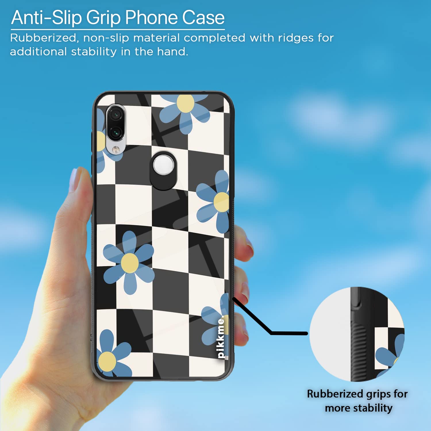 Redmi Note 7/Note 7 Pro/Note 7s Flower mobile back cover by Pikkme – photo 5