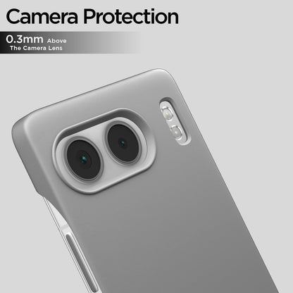 Pikkme OnePlus Nord 4 5G SideCut Soft Matte Silicone Back Cover (Grey)