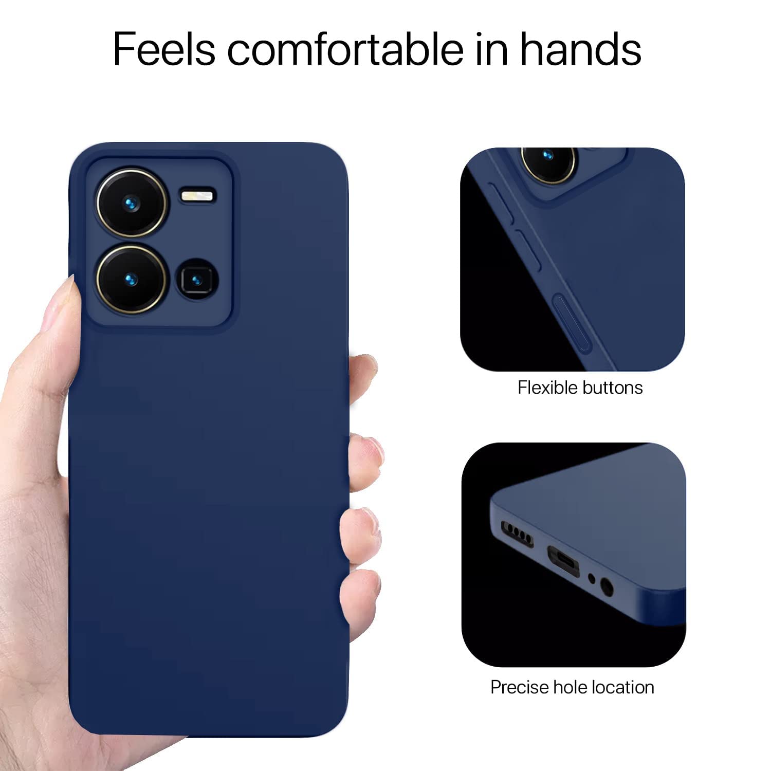 Pikkme Vivo Y35 blue phone cover – photo 3