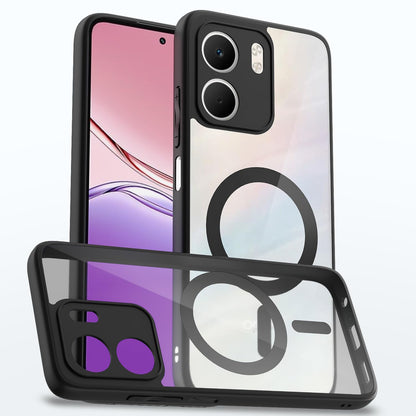 Pikkme Oppo A5x black mag-safe back cover