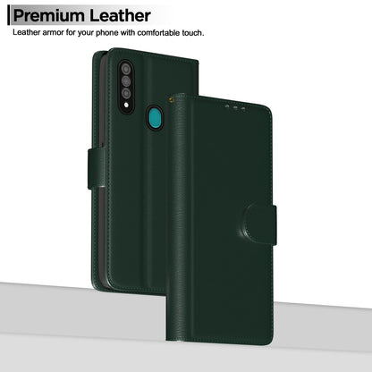 Pikkme green Wallet wallet flip cover for Oppo A31 – photo 2