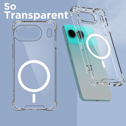 Transparent mag-safe MagSafe back cover for OnePlus Nord 4 5G – Pikkme – photo 2