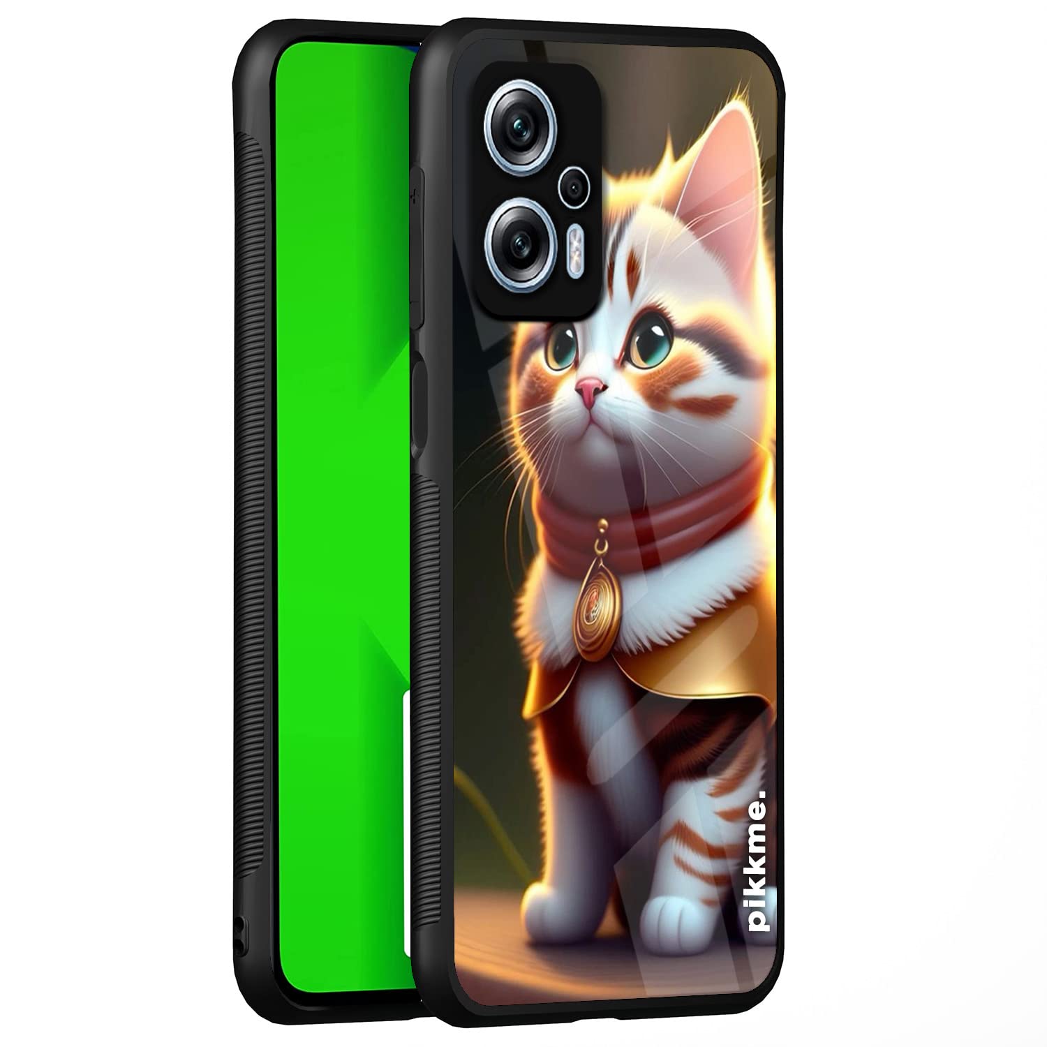 Pikkme Cat mobile cover for Redmi K50i 5G