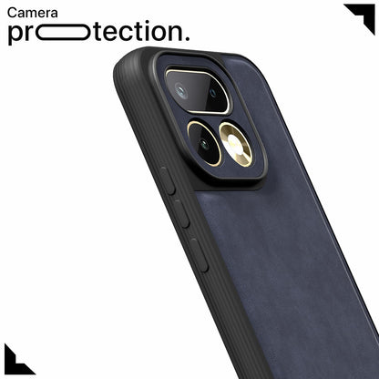 Pikkme blue Leather mobile back cover for Realme 16 Pro 5G – photo 5