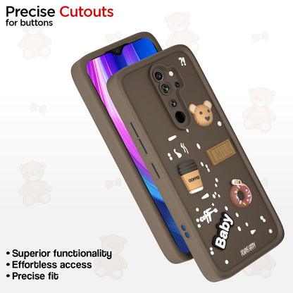 Pikkme Redmi Note 8 Pro Silicone brown back cover – photo 6