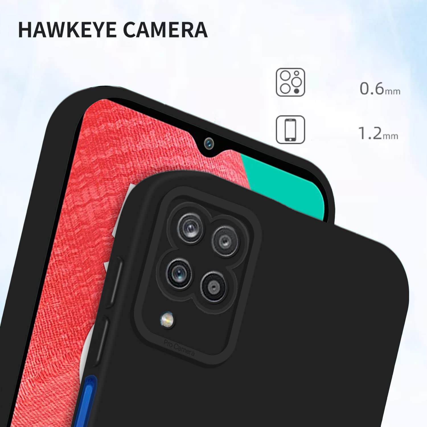 Pikkme Samsung M33 5G Matte black mobile cover – photo 6