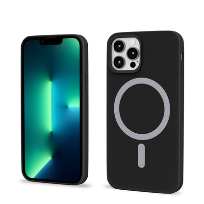 Pikkme iPhone 13 Pro Soft Silicone black mobile cover