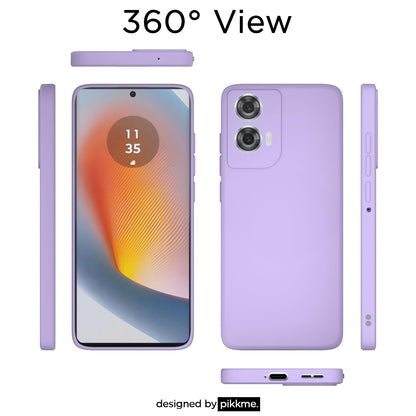 Purple mobile back cover for Moto Edge 50 Fusion/G96 5G – Pikkme – photo 4