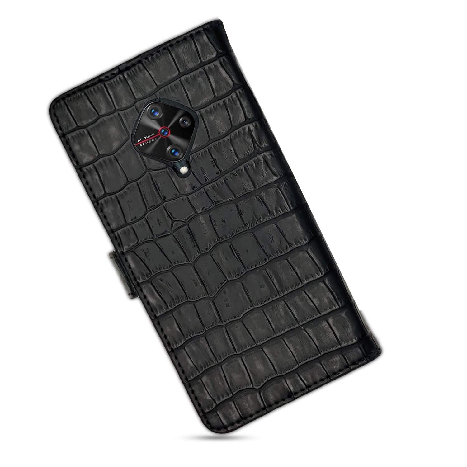 Vivo S1 Pro flip cover in black by Pikkme – photo 6