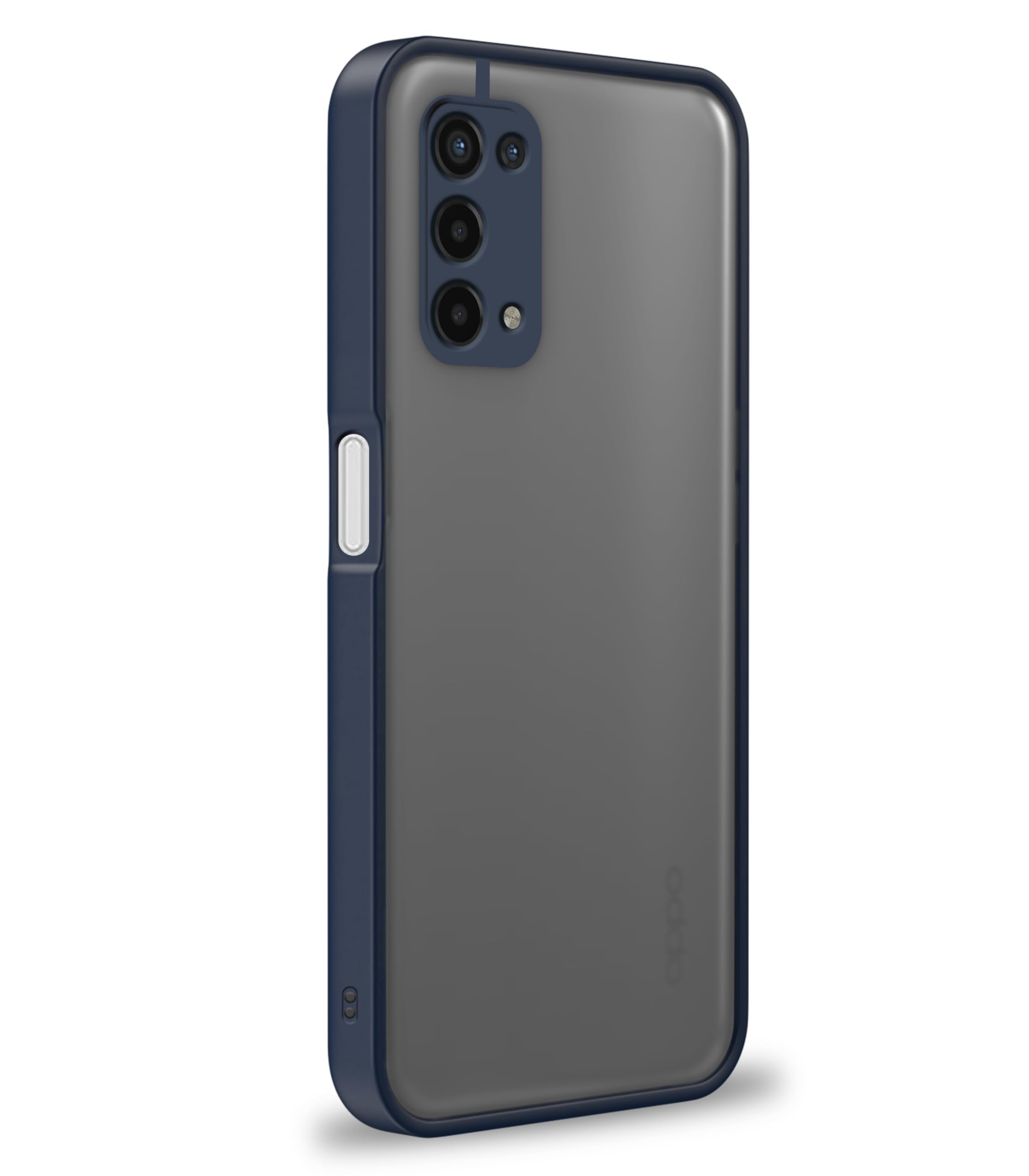 Pikkme Oppo A74 5G Matte blue mobile back cover – photo 7