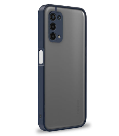 Pikkme Oppo A74 5G Matte blue mobile back cover – photo 7
