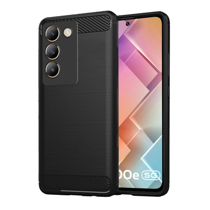 Black Hybrid back cover for Vivo T3/Y200e 5G – Pikkme