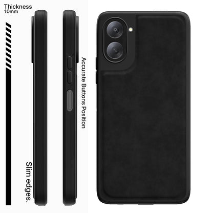 Pikkme Redmi A7 5G Leather black phone cover – photo 3