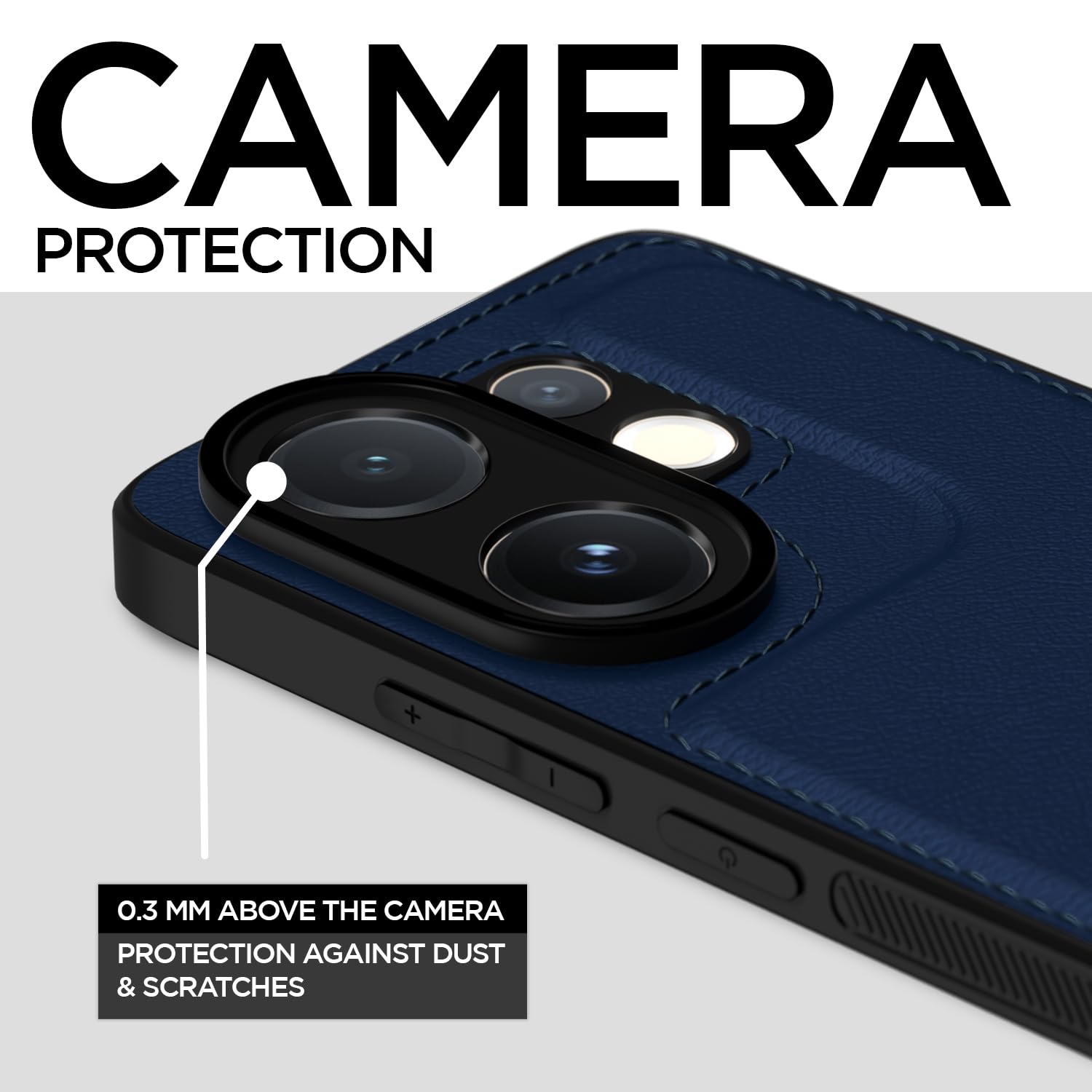 Blue mobile back cover for Vivo V60/T4 Pro 5G – Pikkme – photo 3