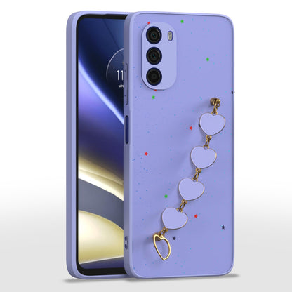 Pikkme Moto G51 5G purple phone cover