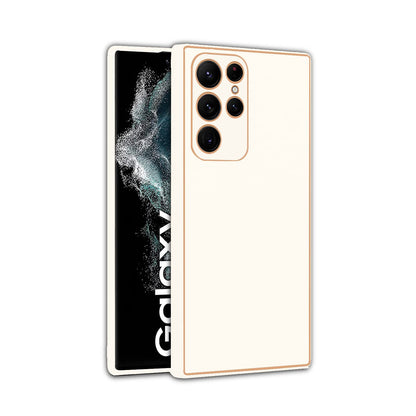 White Chrome back cover for Samsung S22 Ultra 5G – Pikkme